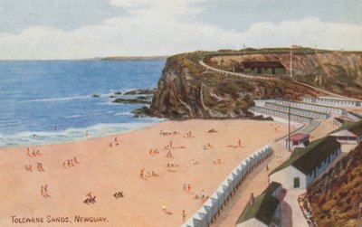 Spiaggia di Tolcarne, Newquay da Alfred Robert Quinton